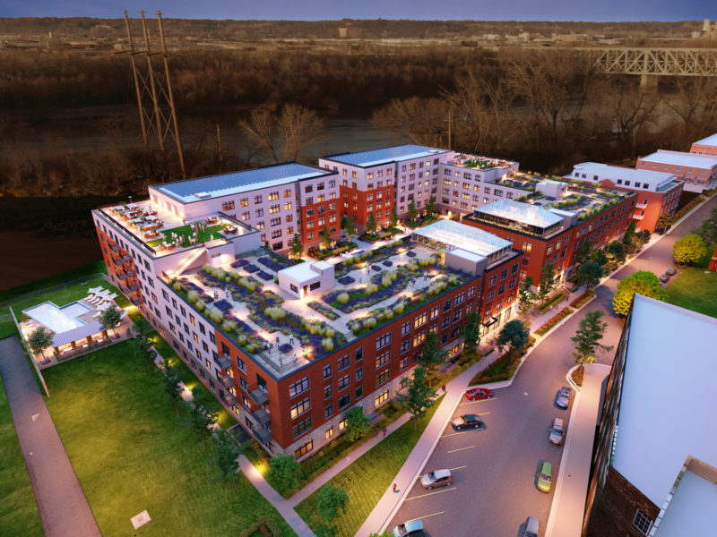 Jeffrey M. White Architect Second + Delaware Apartments